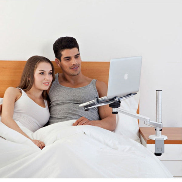 Wergon - Vitus - Justerbar Desktop holder til Tablet/Laptop 9-15.6" - Sølv