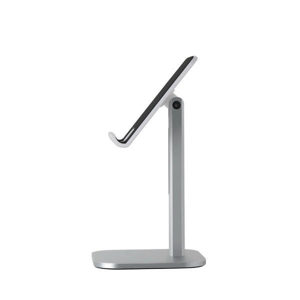 WERGON - Fillip- iPhone / Smartphone / Tablet - Aluminium Fleksibel Design holder 4,7-10" - Sølv
