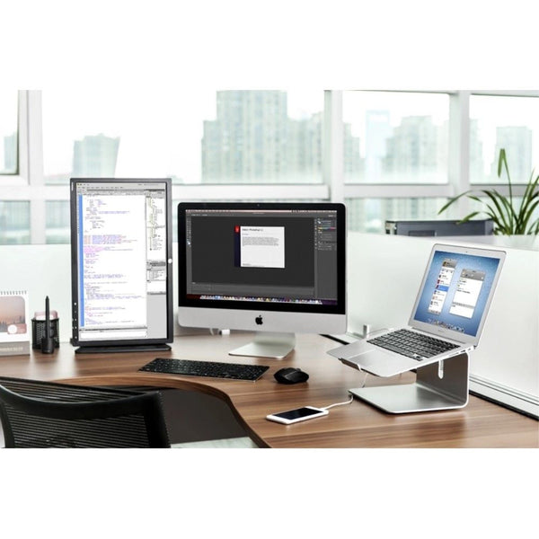 WERGON - Aksel - Laptop/MacBook - Alu Desktop Design holder 11-17" - Mørkegrå